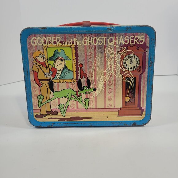 Goober and The Ghost Chasers Inch High Private Eye Vintage Metal Lunchbox 1974 - Picture 1 of 8